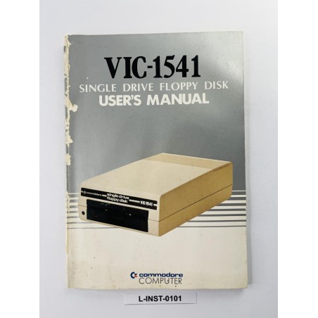 Commodore VIC-1541 Disk Drive - Instrukcja obsługi (User's Manual)