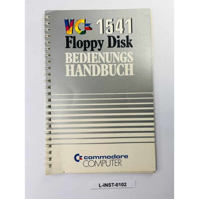 Commodore VC 1541 Disk Drive - Instrukcja obsługi (Bedienungshandbuch)