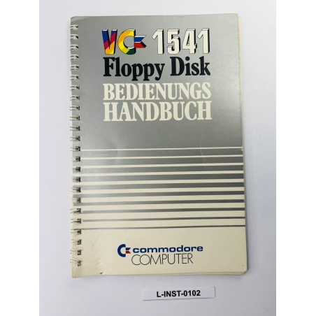 Commodore VC 1541 Disk Drive - Instrukcja obsługi (Bedienungshandbuch)
