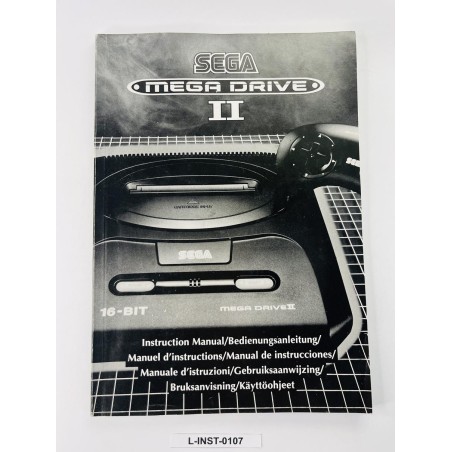 Sega Mega Drive II - Instrukcja obsługi