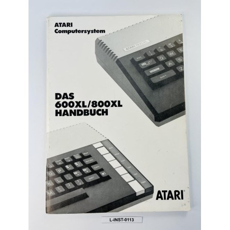 Atari 600XL/800XL - Podręcznik obsługi (Das 600XL/800XL Handbuch)