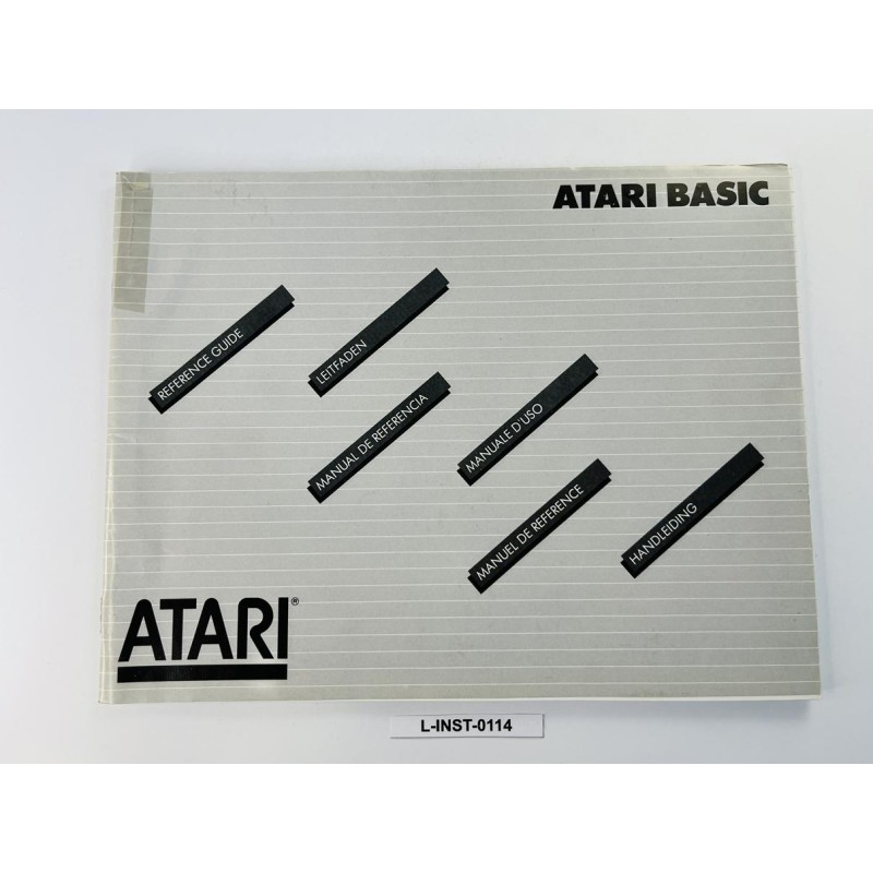 Atari BASIC - Podręcznik referencyjny (Reference Guide)