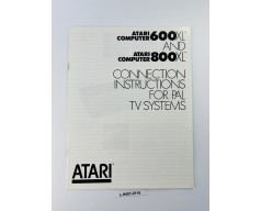 Atari 600XL/800XL - Instrukcja podłączenia PAL (Connection Instructions)