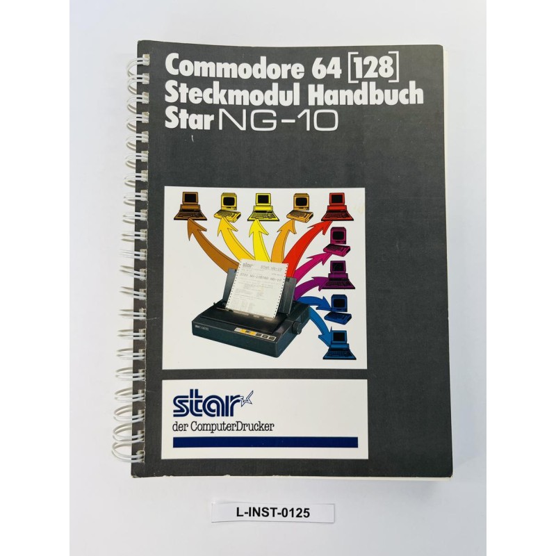 Instrukcja obsługi drukarki - Commodore 64/128 Steckmodul Handbuch Star NG-10