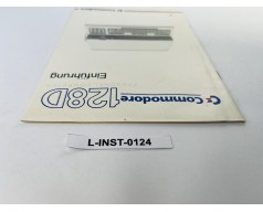 Podręcznik Commodore 128D - Einführung