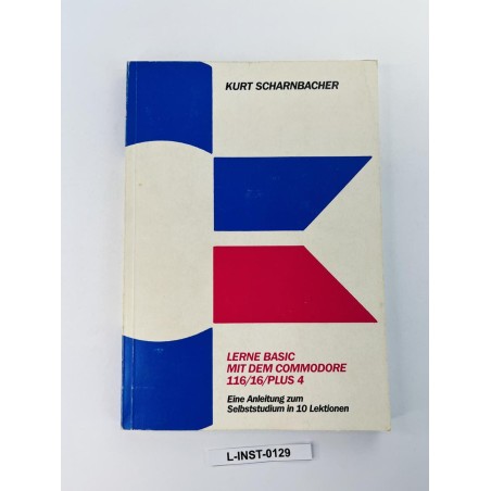 Książka do nauki Commodore - Lerne BASIC mit dem Commodore 116/16/Plus 4