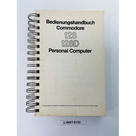 Commodore 128/128D - Instrukcja obsługi