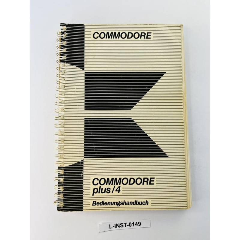 Commodore plus/4 - Bedienungshandbuch (Instrukcja obsługi)