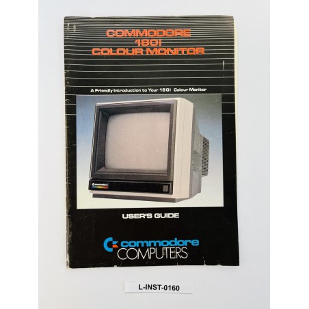 Instrukcja obsługi monitora Commodore 1801