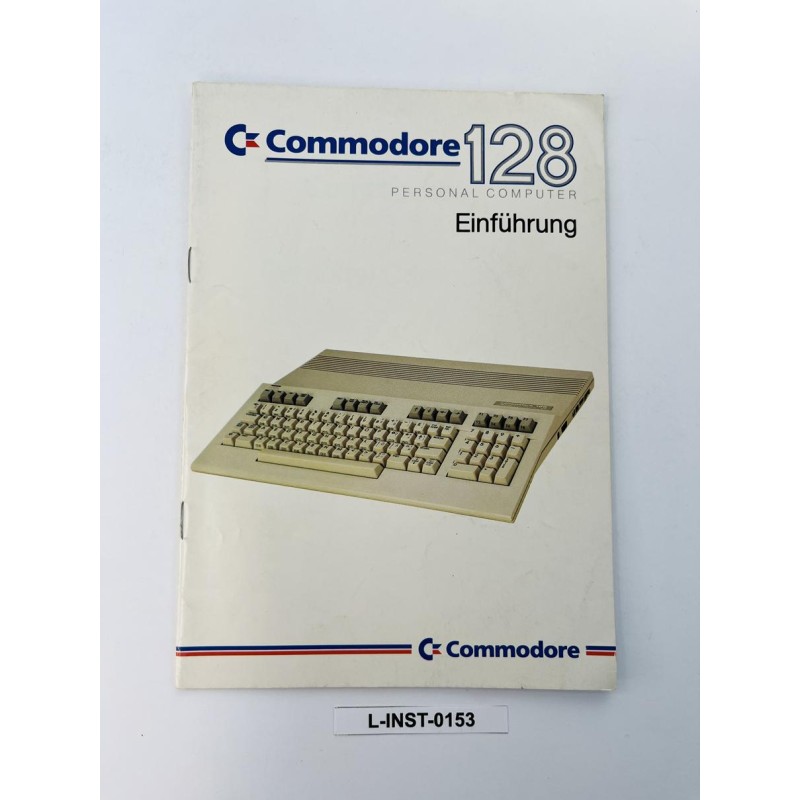 Instrukcja "Einführung" do komputera Commodore 128
