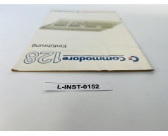 Instrukcja "Einführung" do komputera Commodore 128
