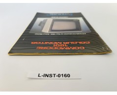 Instrukcja obsługi monitora Commodore 1801