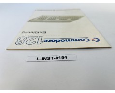 Instrukcja "Einführung" do komputera Commodore 128