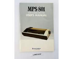 Instrukcja obsługi drukarki Commodore MPS-801