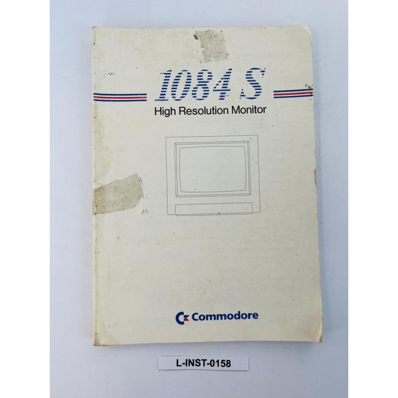 Instrukcja obsługi monitora Commodore 1084 S