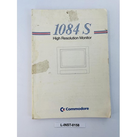 Instrukcja obsługi monitora Commodore 1084 S