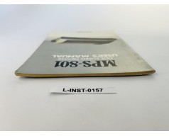 Instrukcja obsługi drukarki Commodore MPS-801