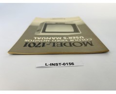 Instrukcja obsługi monitora Commodore 1701