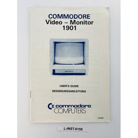 Instrukcja obsługi monitora Commodore 1901