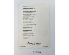 Instrukcja obsługi monitora Commodore 1901