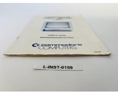Instrukcja obsługi monitora Commodore 1901