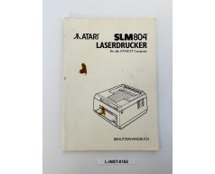 Atari SLM804 Laserdrucker - Instrukcja obsługi (Benutzerhandbuch)
