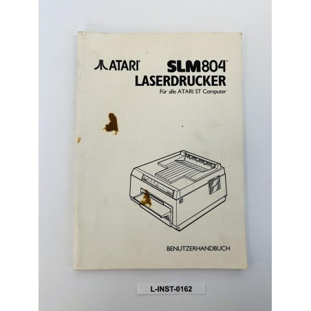 Atari SLM804 Laserdrucker - Instrukcja obsługi (Benutzerhandbuch)