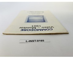 Commodore Video Monitor 1901 - Instrukcja obsługi