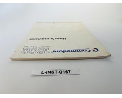 Commodore 1802 Colour Monitor - Instrukcja obsługi