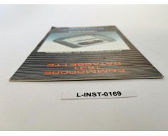 Commodore 1531 Datassette - Instrukcja obsługi