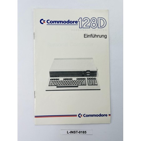 Instrukcja wprowadzenia Commodore 128D (Einführung)