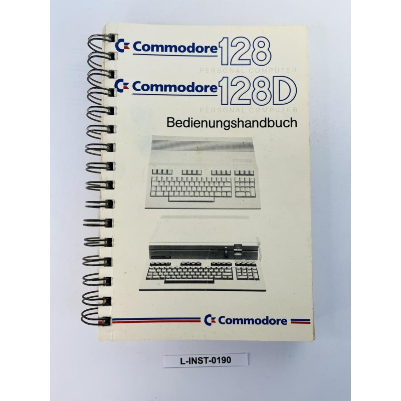 Instrukcja Commodore 128 / 128D - Bedienungshandbuch