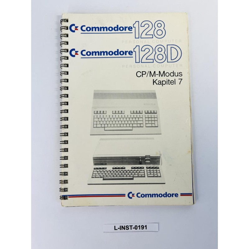 Instrukcja Commodore 128 / 128D - CP/M-Modus Kapitel 7