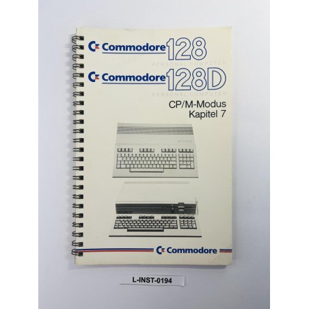Instrukcja Commodore 128 / 128D - CP/M-Modus Kapitel 7