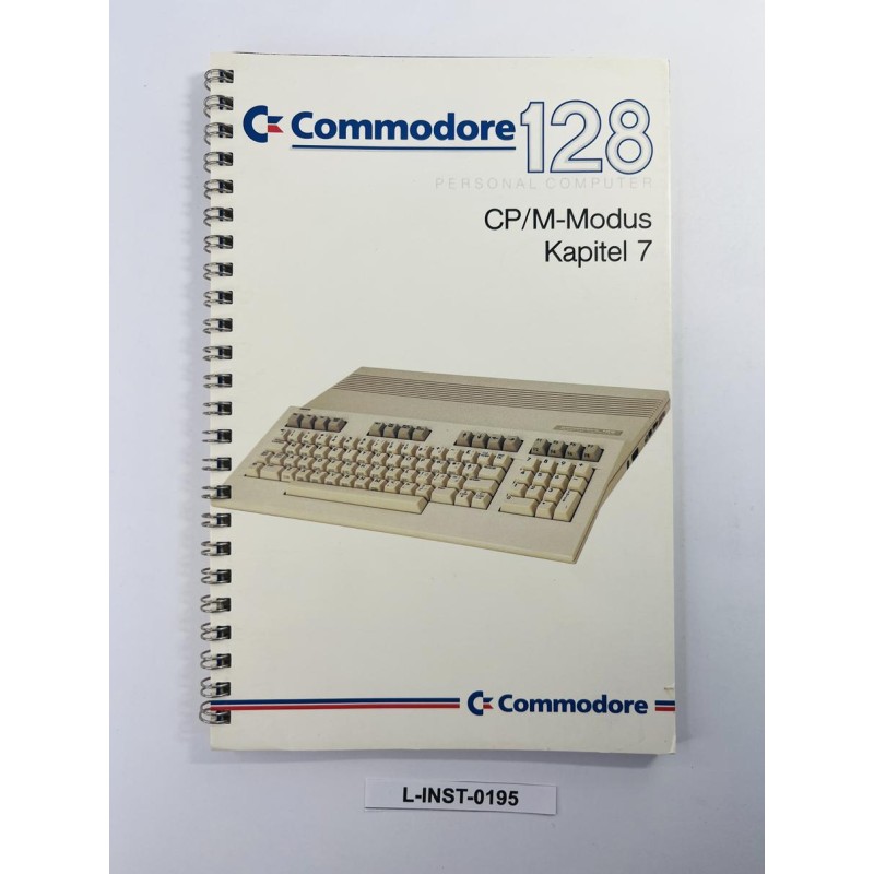 Instrukcja Commodore 128 - CP/M-Modus Kapitel 7