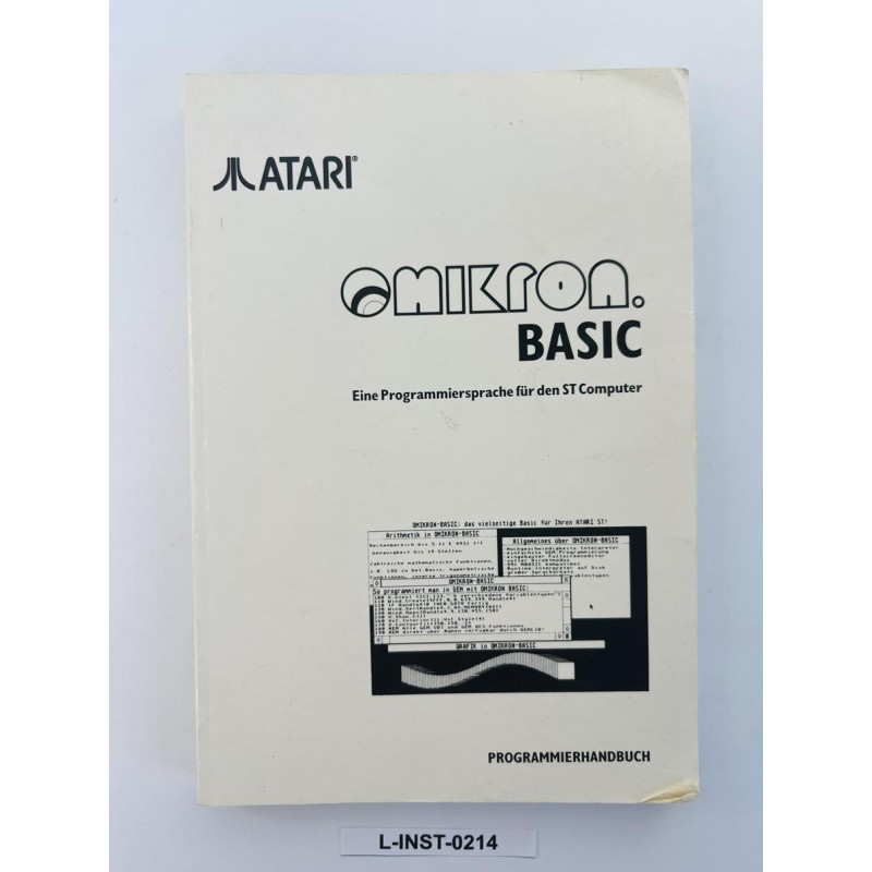 Podręcznik Atari - Omikron Basic dla ST