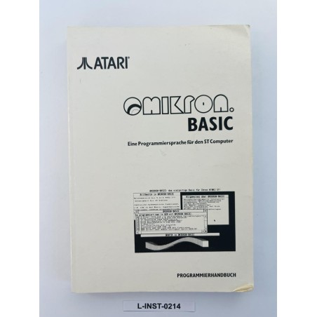 Podręcznik Atari - Omikron Basic dla ST