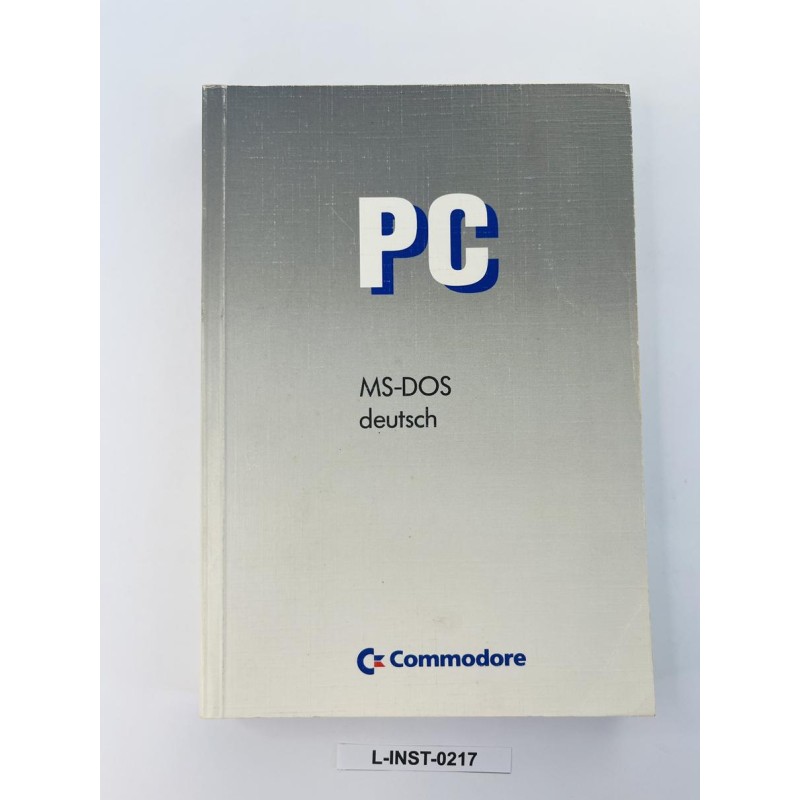 Podręcznik Commodore PC - MS-DOS