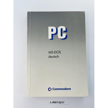 Podręcznik Commodore PC - MS-DOS