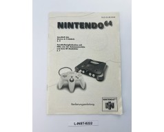 Instrukcja obsługi Nintendo 64 (Bedienungsanleitung)