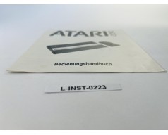 Instrukcja obsługi Atari 2600 (Bedienungshandbuch)