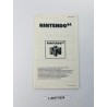 Instrukcja obsługi Nintendo 64 (Consumer Information)