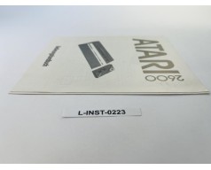 Instrukcja obsługi Atari 2600 (Bedienungshandbuch)