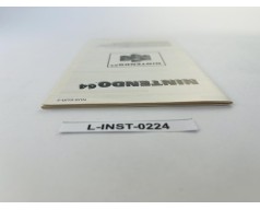Instrukcja obsługi Nintendo 64 (Consumer Information)