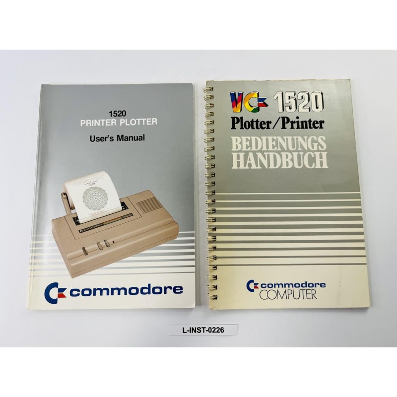 Instrukcja obsługi drukarki Commodore 1520