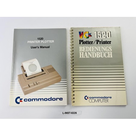 Instrukcja obsługi drukarki Commodore 1520