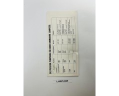 Commodore - Broszura reklamowa i tabela peryferiów