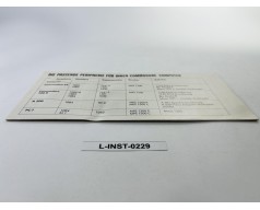 Commodore - Broszura reklamowa i tabela peryferiów