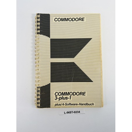Instrukcja obsługi Commodore plus/4 3-plus-1 (Software-Handbuch)
