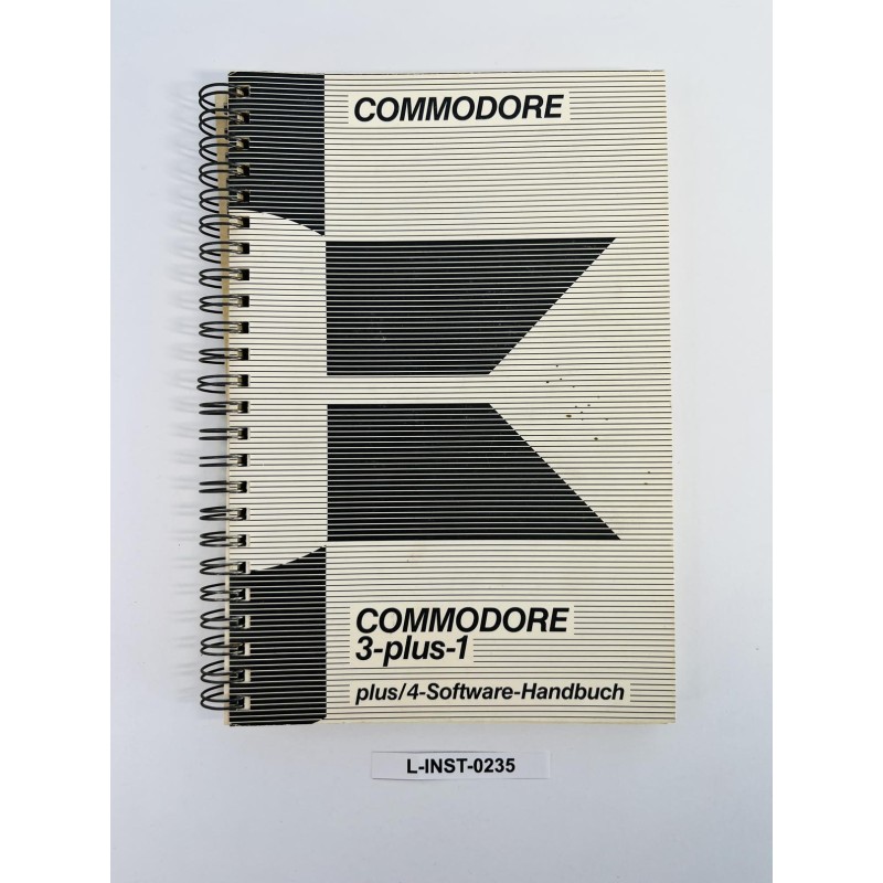 Instrukcja obsługi Commodore plus/4 3-plus-1 (Software-Handbuch)